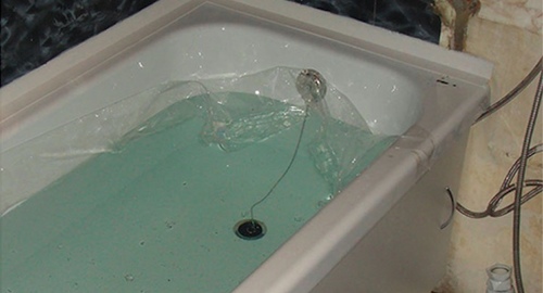 Установкой акрилового вкладыша | Щелкино